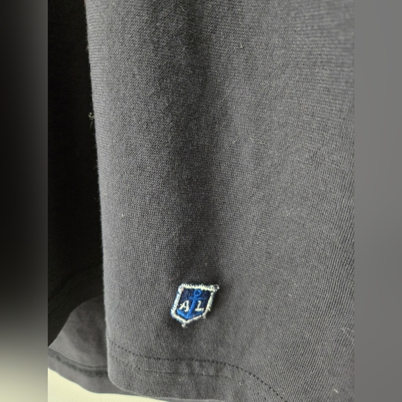 ARMOR LUX 100% cotton Navy Men's Black Sailor Graphic Long Sleeve Shirt. Size L - Picture 2 of 8